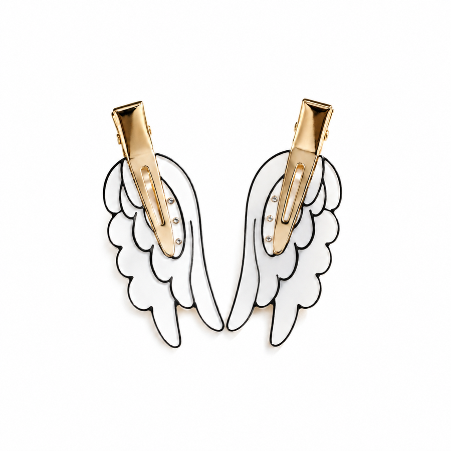 Angel Wing Hair Clips