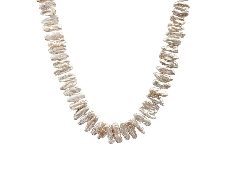 Newport Necklace - White