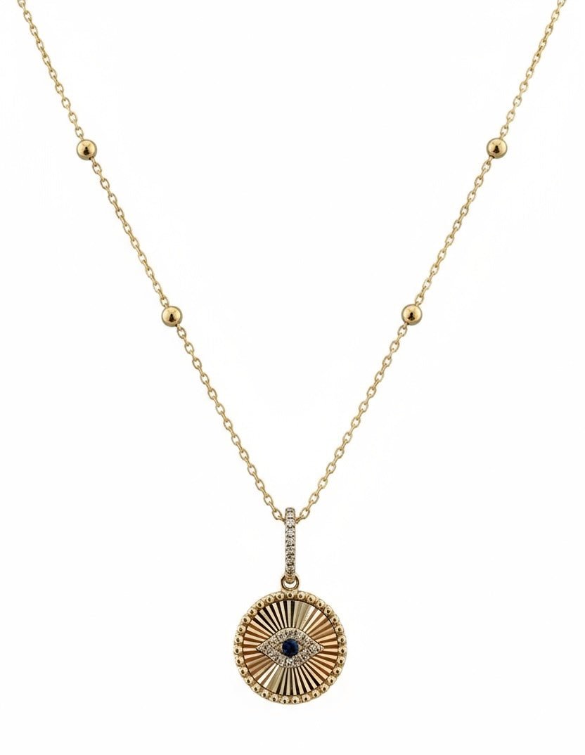 Navy Necklace