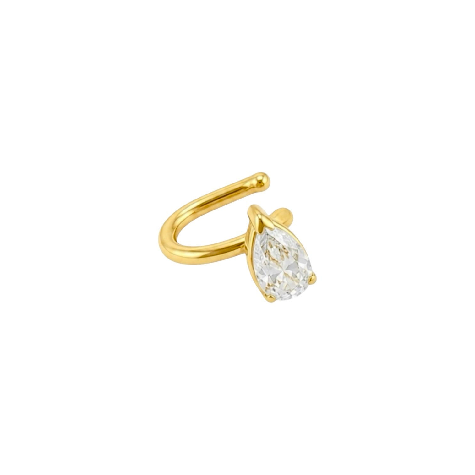 Pear Shape Ear Cuff