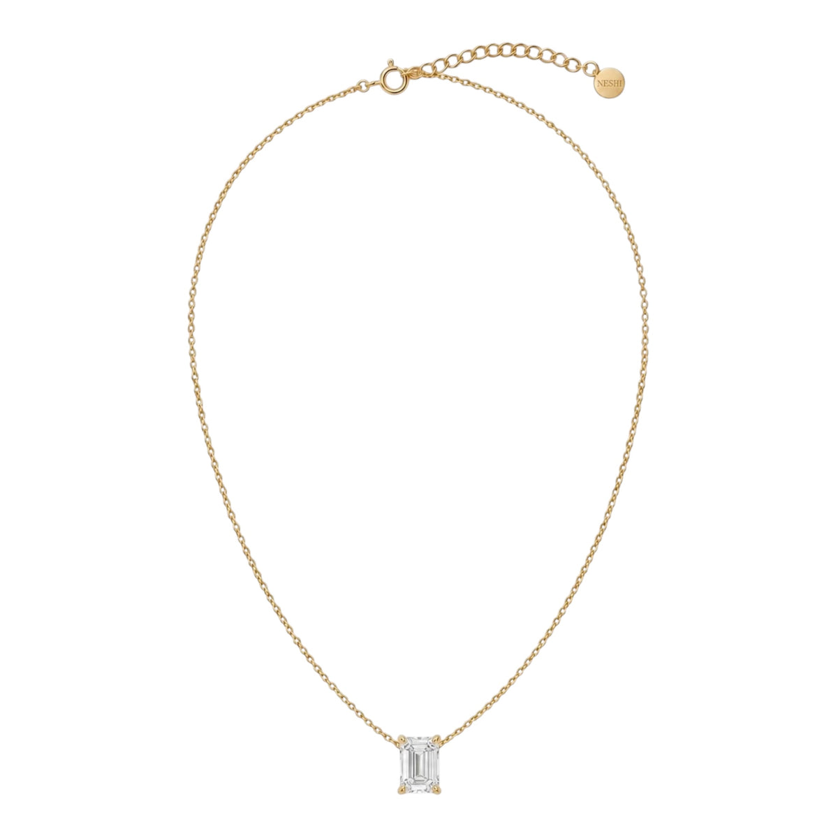 Emerald Shape Necklace (Pre-Order)
