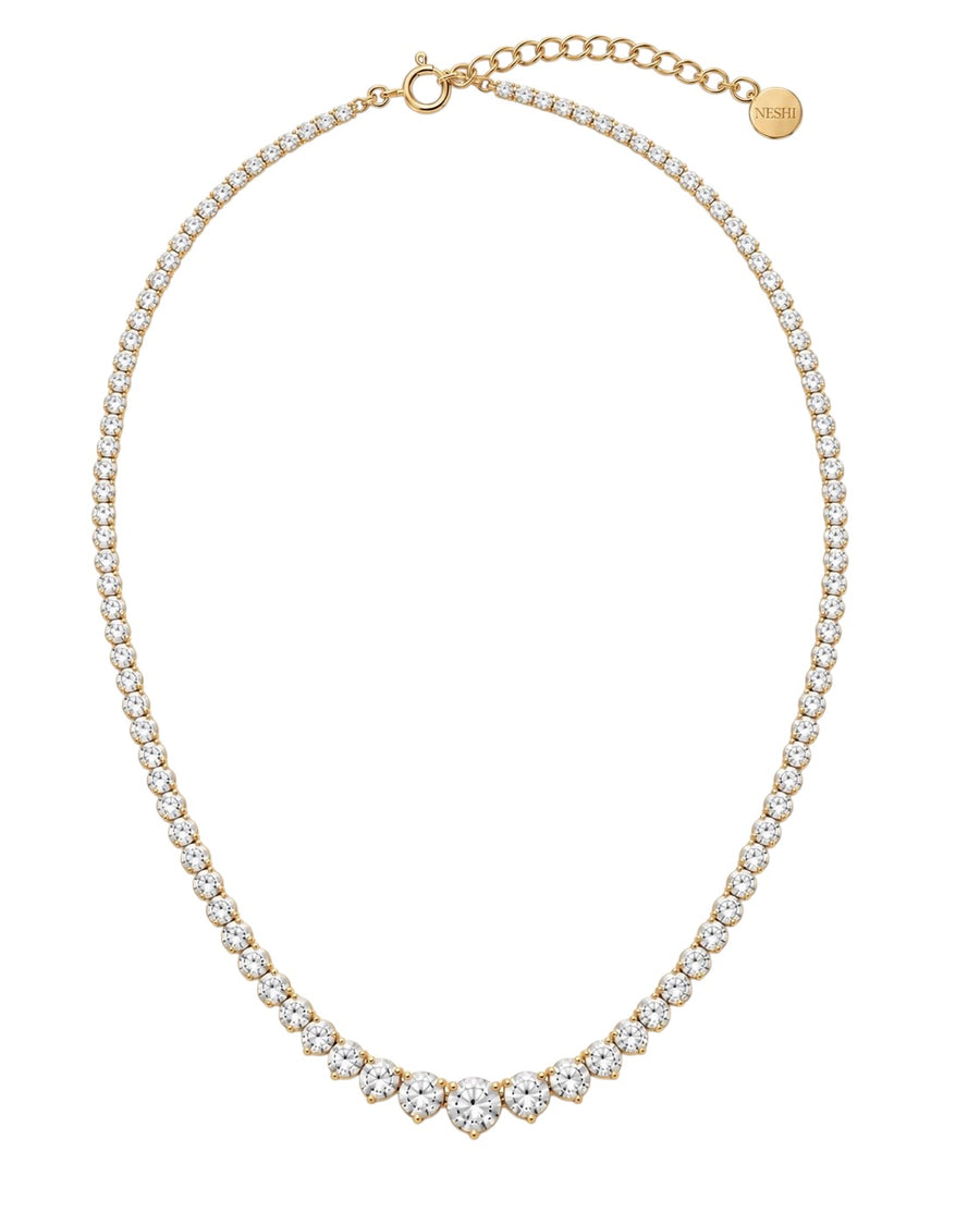 Graduated Tennis Necklace