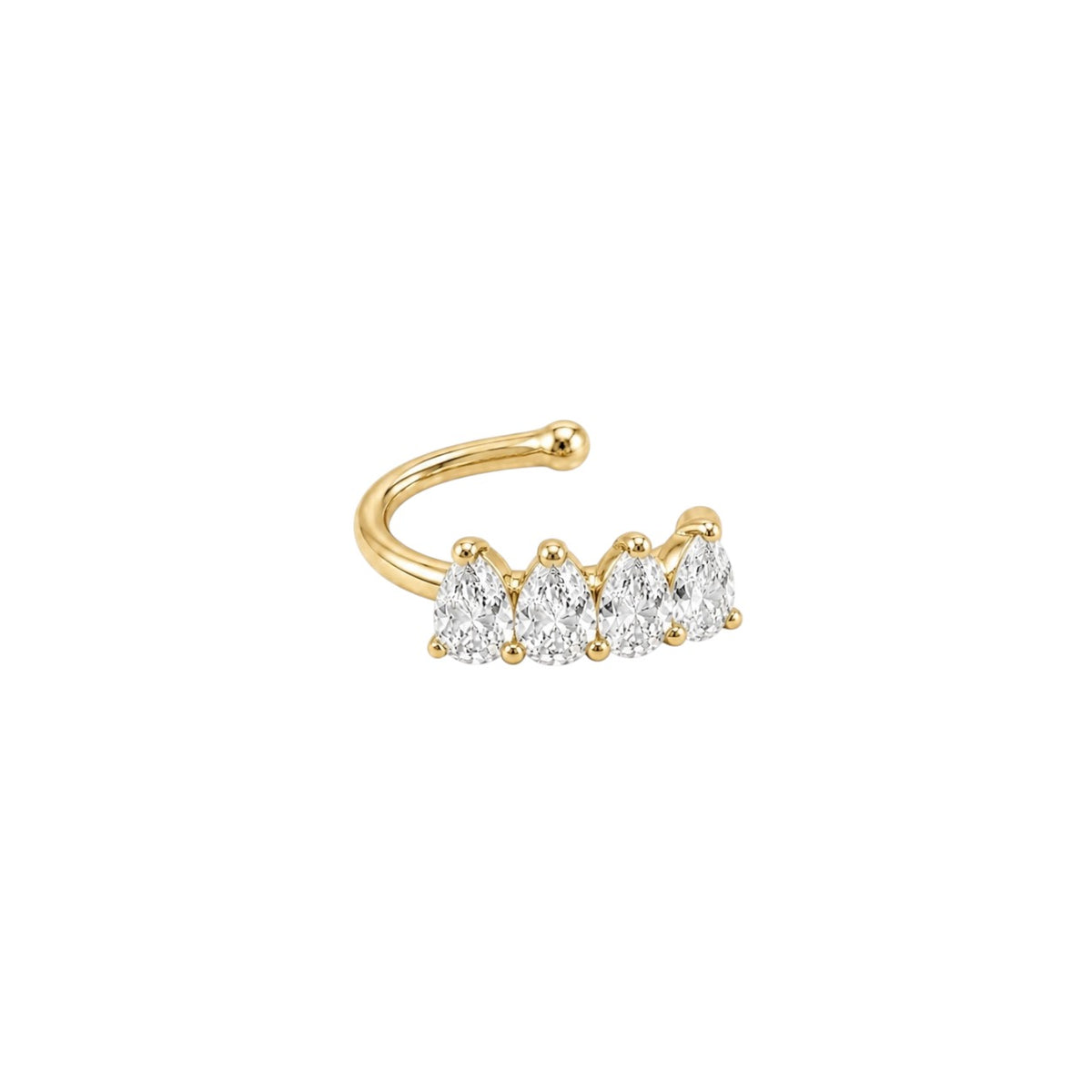 Pear Crown Cuff
