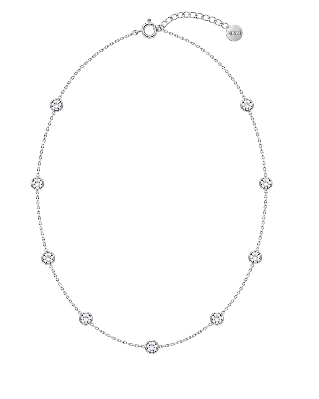 Round Diamond By The Yard Necklace (Pre-Order)